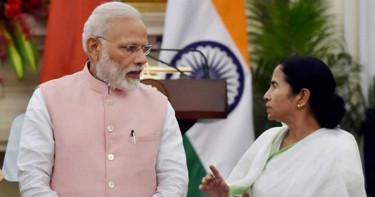 মোদি নিজের স্ত্রীকে কেন সিঁদুর দিচ্ছেন না, প্রশ্ন মমতার