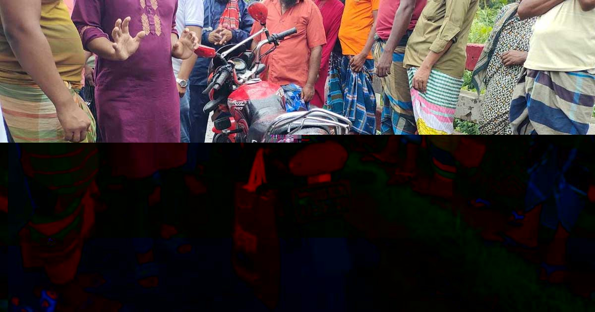 রাজবাড়ীতে ট্রাক চাপায় মোটরসাইকেল আরোহীর মৃত্যু
