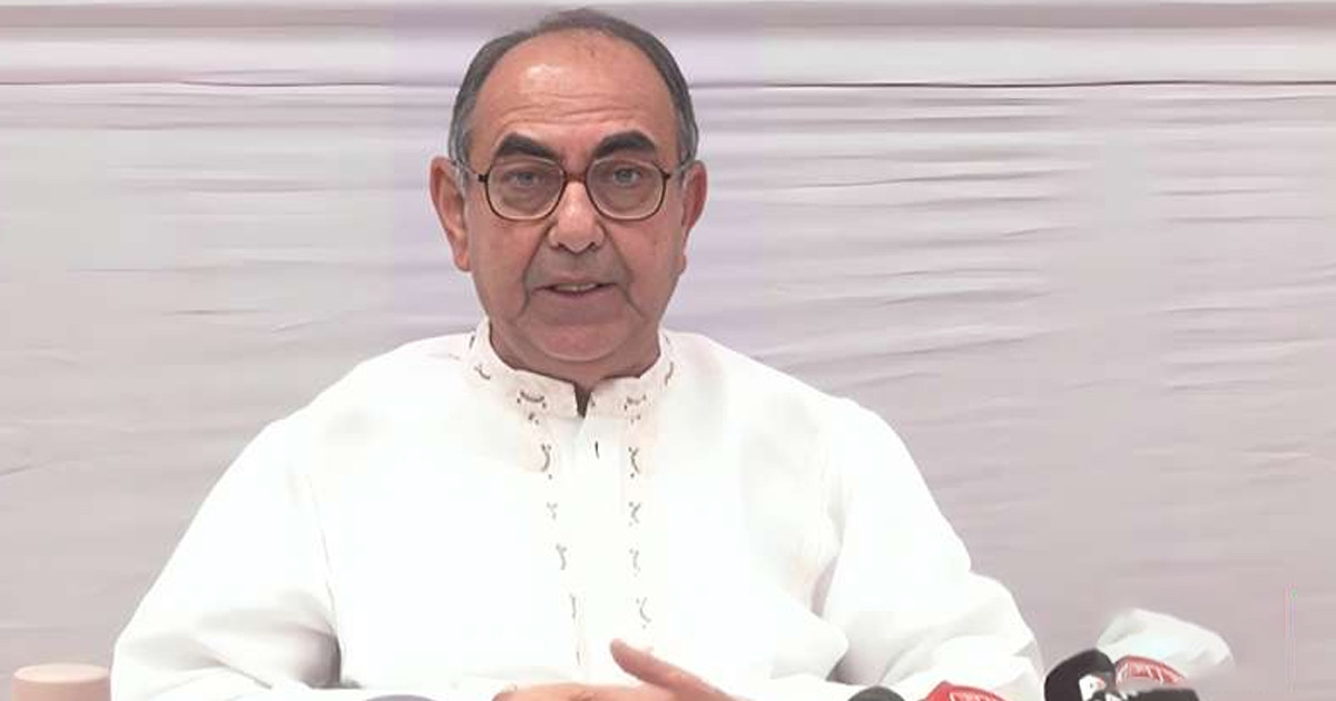 নির্বাচন নিয়ে একটি মহল জাতিকে ব্ল্যাকমেইল করছে: মির্জা আব্বাস