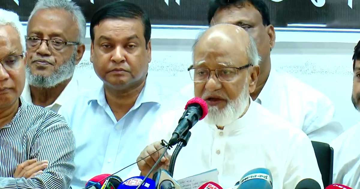 স্বৈরাচারের ষড়যন্ত্র বৃদ্ধির আশঙ্কা খন্দকার মোশাররফের