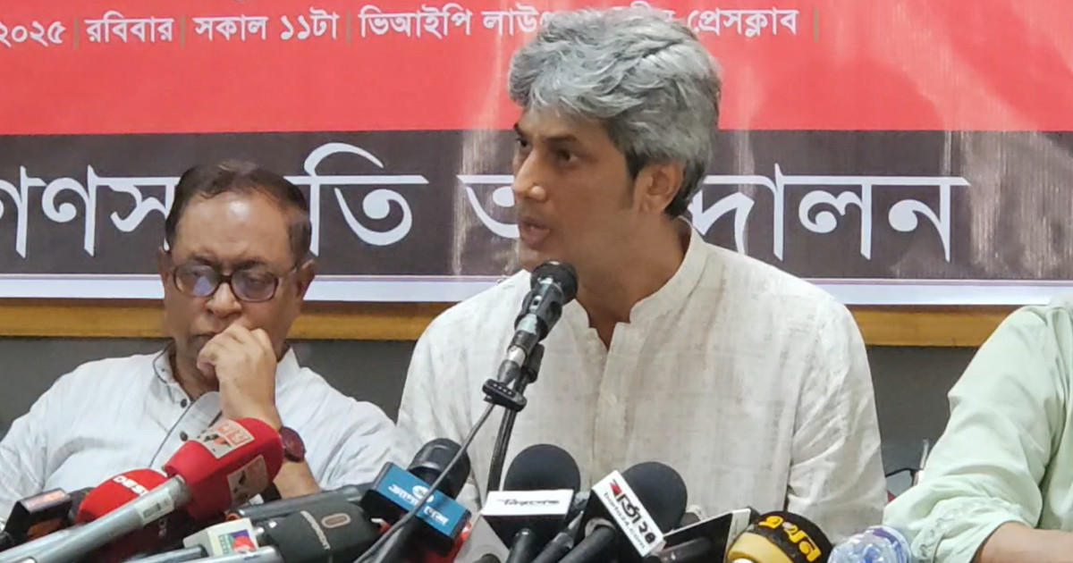 নির্বাচন চাওয়া কোনো অপরাধ নাকি: জোনায়েদ সাকি