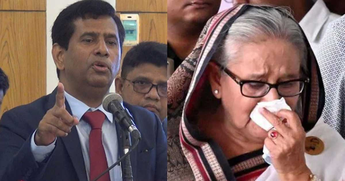 জুলাই বিপ্লবে অপরাধের মূল হোতা ছিলেন শেখ হাসিনা: চিফ প্রসিকিউটর