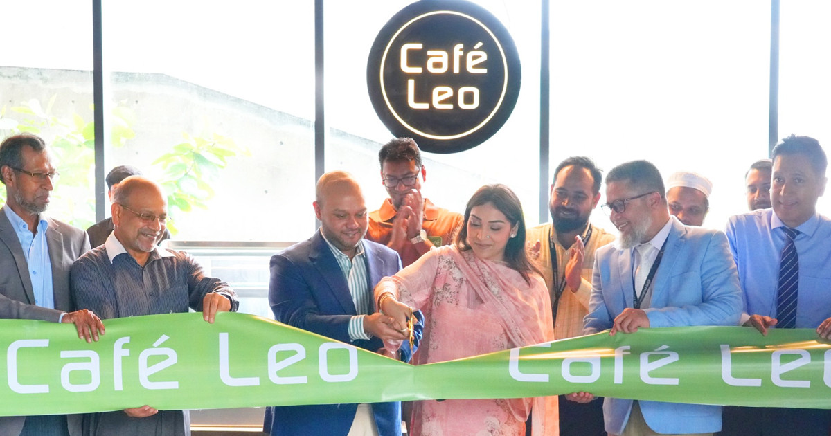 ক্যাফে লিও’র নতুন প্রিমিয়াম আউটলেটের আনুষ্ঠানিক উদ্বোধন