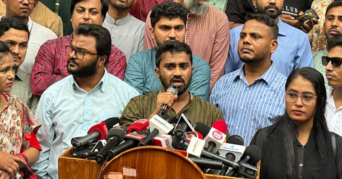 শেখ হাসিনার বিচার হলে জি এম কাদেরের কেন নয়, প্রশ্ন রাশেদ খানের