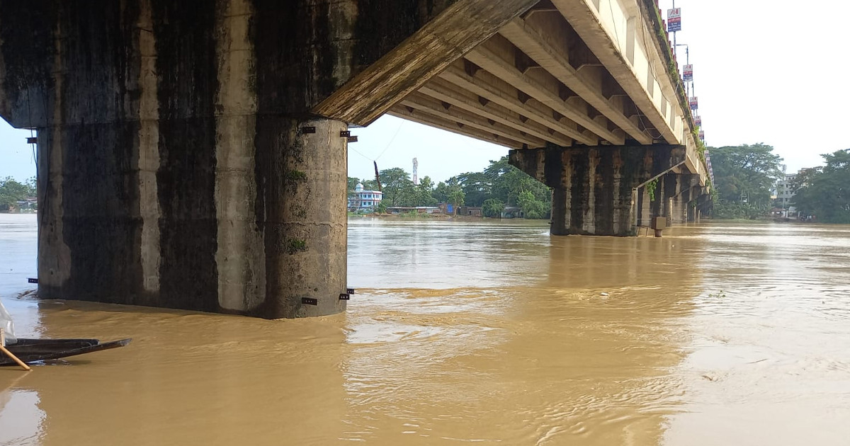 সিলেটে সুরমা ও কুশিয়ারার পানি বিপৎসীমার ওপরে