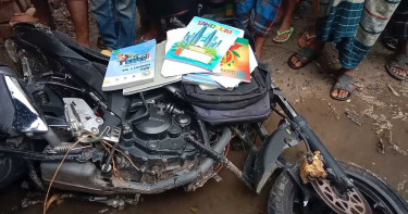 বাসের সঙ্গে সংঘর্ষে প্রাণ গেল ৩ মোটরসাইকেল আরোহীর