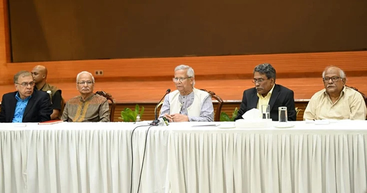 ঐকমত্যের ভিত্তিতে জুলাই সনদ ঘোষণার অঙ্গীকার প্রধান উপদেষ্টার