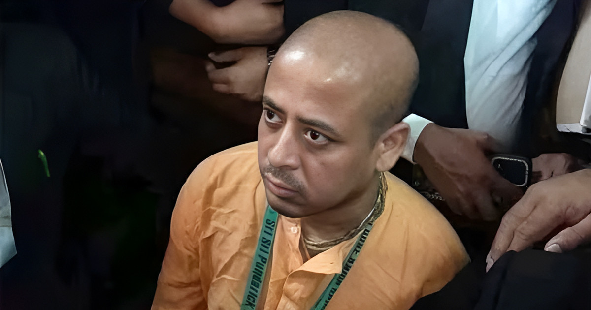 আইনজীবী হত্যাসহ ৫ মামলায় জামিন মেলেনি চিন্ময় দাসের