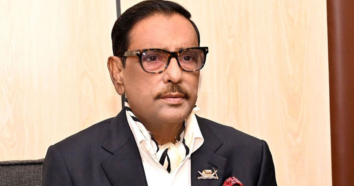 ওবায়দুল কাদেরের গ্রেপ্তারের খবর নিয়ে যা জানা গেলো