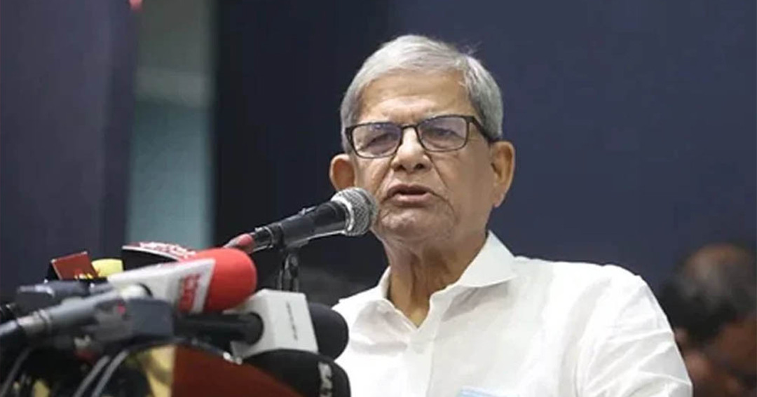 নির্বাচনী রোডম্যাপ ঘোষণায় দেরি হলে সরকারের উদ্দেশ্য নিয়ে প্রশ্ন বাড়বে: মির্জা ফখরুল