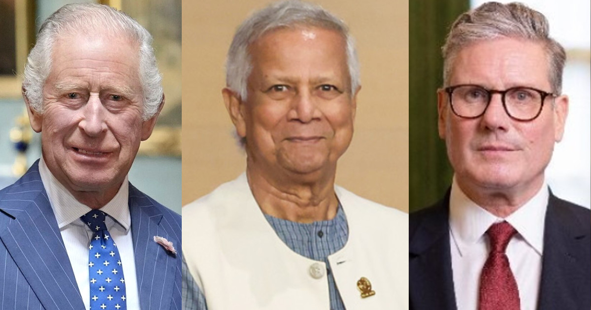 ব্রিটিশ রাজা ও প্রধানমন্ত্রীর সঙ্গে বৈঠক হচ্ছে প্রধান উপদেষ্টার