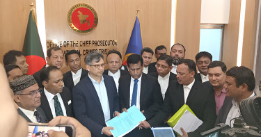 শেখ হাসিনার বিরুদ্ধে ট্রাইব্যুনালে গুমের অভিযোগ জমা সালাহউদ্দিনের