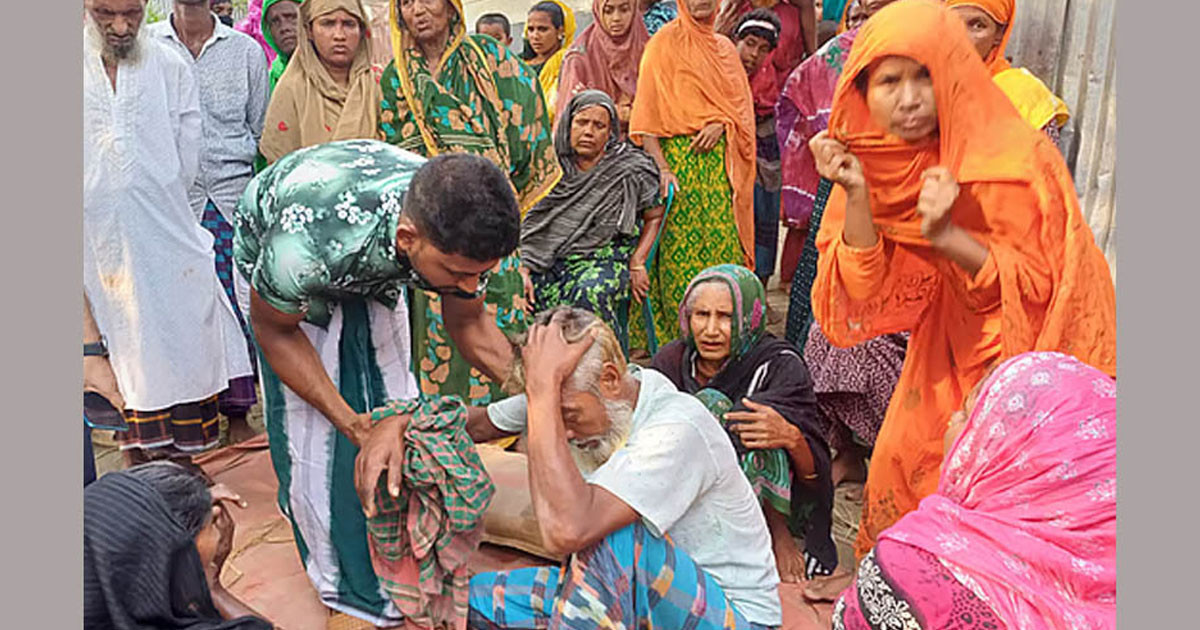 মা এখনও বুঝতে পারছেন না ছেলে ও নাতিরা আর কখনোই ফিরবে না