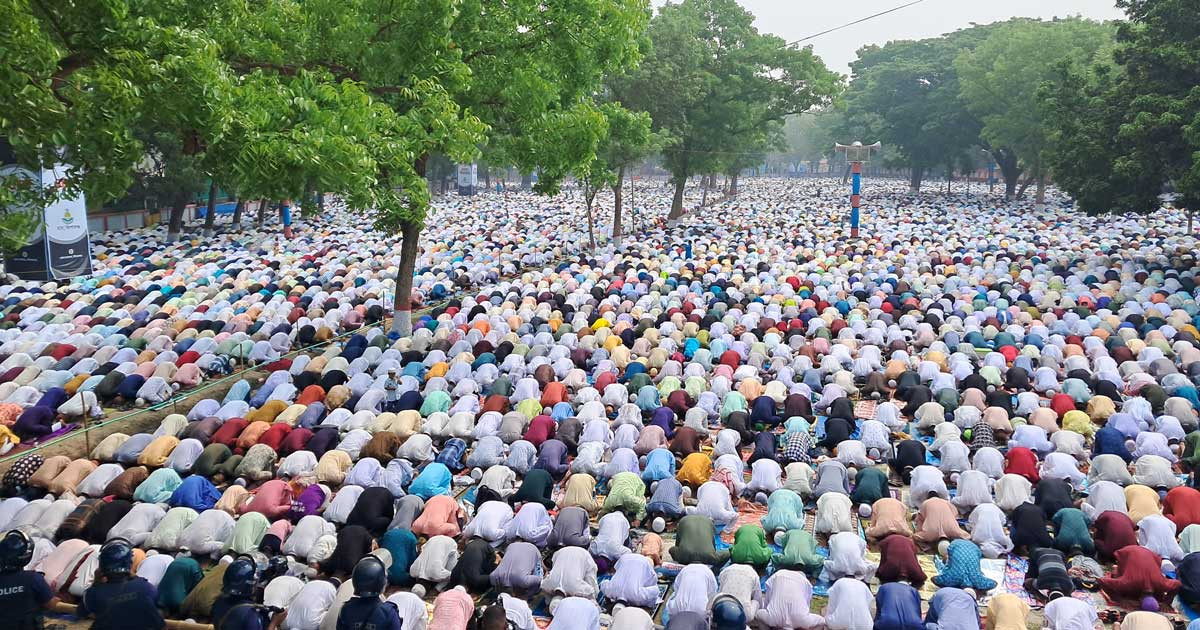 শোলাকিয়ার ঈদ জামাত সকাল ৯টায়