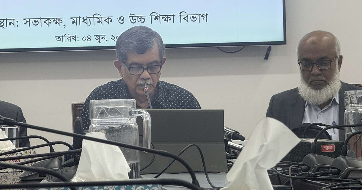 একটি বদলির জন্য কোটি টাকার প্রস্তাব এসেছিল: শিক্ষা উপদেষ্টা