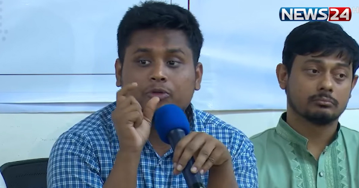 বিভিন্ন উৎস থেকে অর্থ নেওয়ার অভিযোগ প্রসঙ্গে যা বললেন হাসনাত