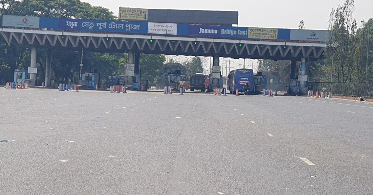 যমুনা সেতু দিয়ে ২৪ ঘণ্টায় ৫১ হাজার যানবাহন পারাপার