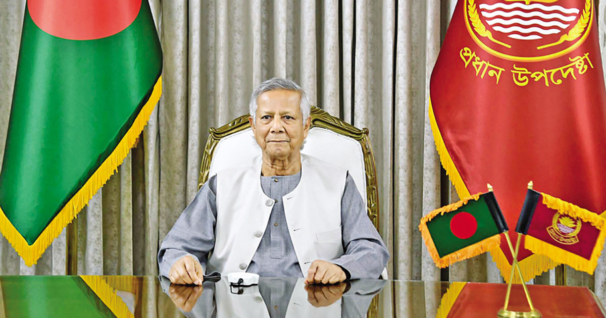 সন্ধ্যায় জাতির উদ্দেশে ভাষণ দেবেন প্রধান উপদেষ্টা