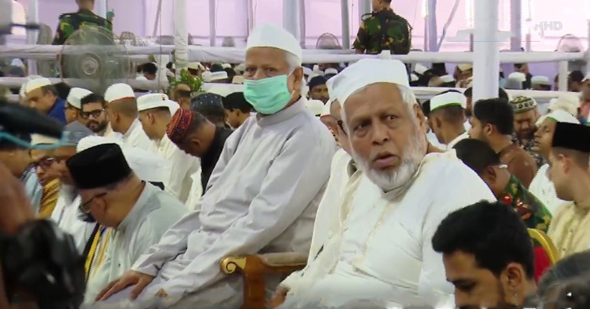জাতীয় ঈদগাহ ময়দানে প্রধান জামাত অনুষ্ঠিত