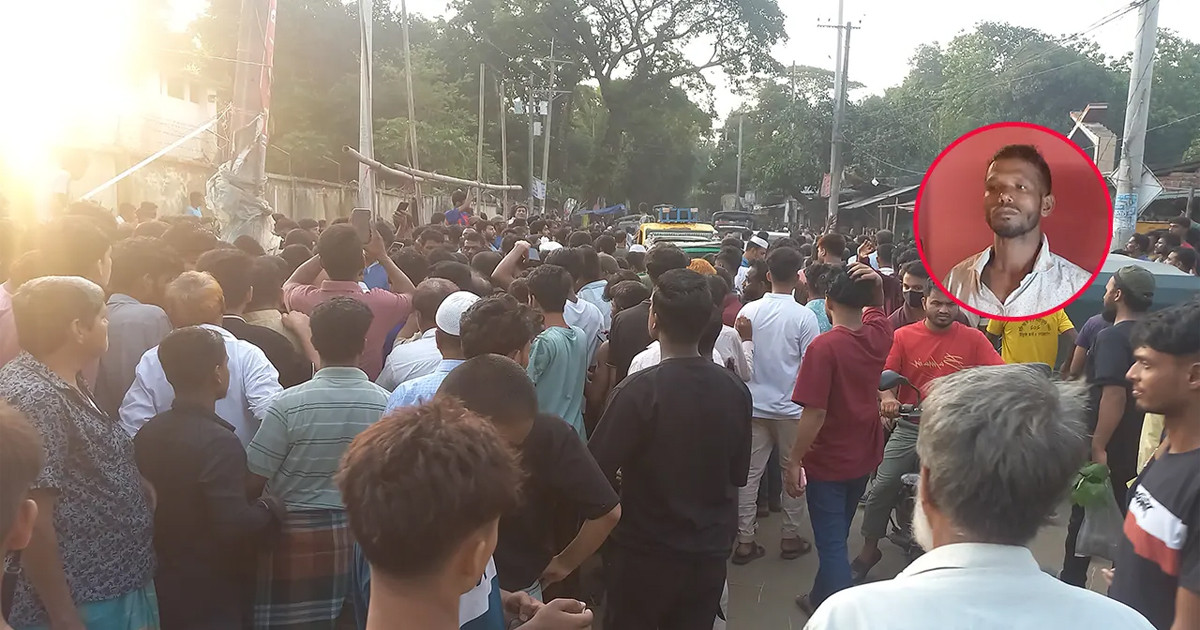 গরুর হাটে শ্বশুরকে প্রকাশ্যে কুপিয়ে হত্যা করল জামাতা