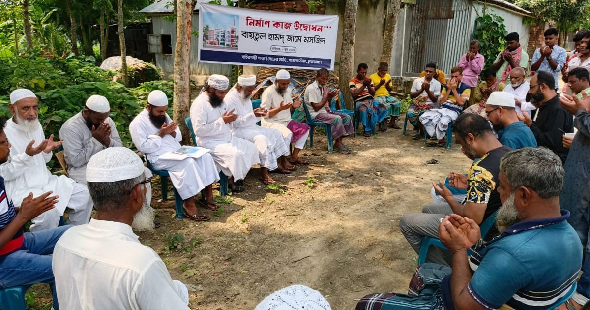 চুয়াডাঙ্গায় আধুনিক মসজিদ কমপ্লেক্স নির্মাণের উদ্বোধন
