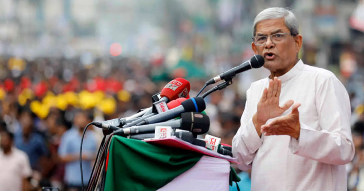 বিএনপি যে কোনো সময়েই নির্বাচনের জন্য প্রস্তুত: মির্জা ফখরুল