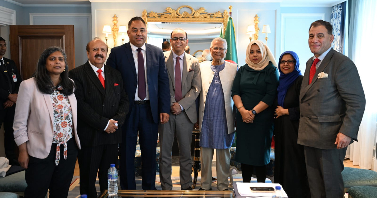 প্রধান উপদেষ্টার সঙ্গে যুক্তরাজ্যের একদল সংসদ সদস্যের সাক্ষাৎ