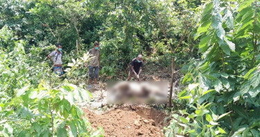 মৃত্যুর দুদিন পর গারো পাহাড়ে মিললো বন্যহাতি শাবকের দেহাবশেষ
