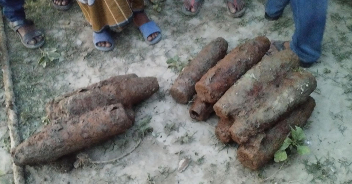 যমুনার তীরে ১১ মর্টারশেল