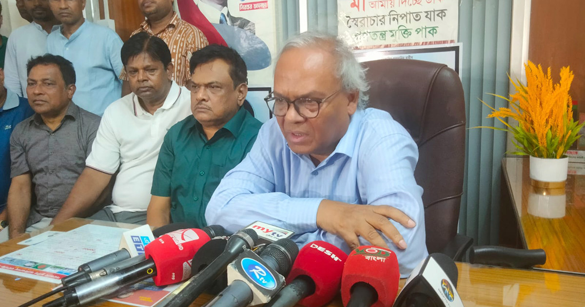 নির্বাচন ও সংস্কারের জন্য ইউনূস-তারেকের বৈঠকটি গুরুত্বপূর্ণ হবে: রিজভী