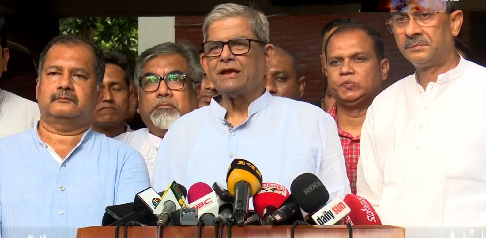 ফেব্রুয়ারির মাঝামাঝিতে নির্বাচন: মির্জা ফখরুল