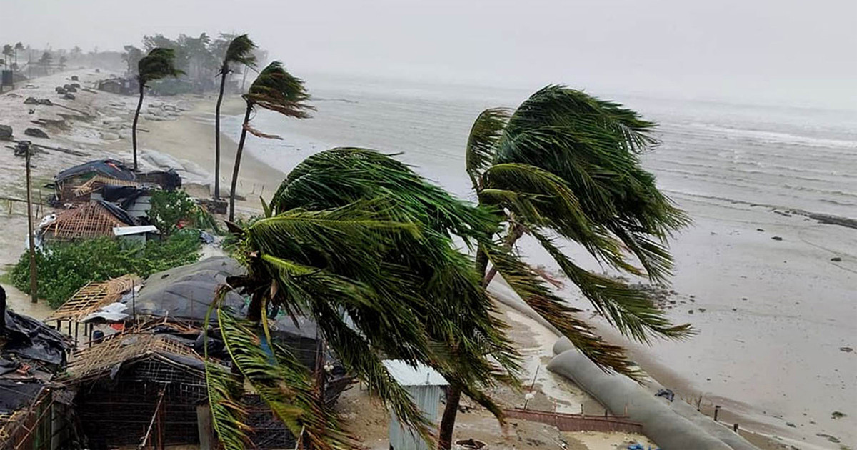 সন্ধ্যার মধ্যে যেসব অঞ্চলে বজ্রসহ ঝড়ের আভাস