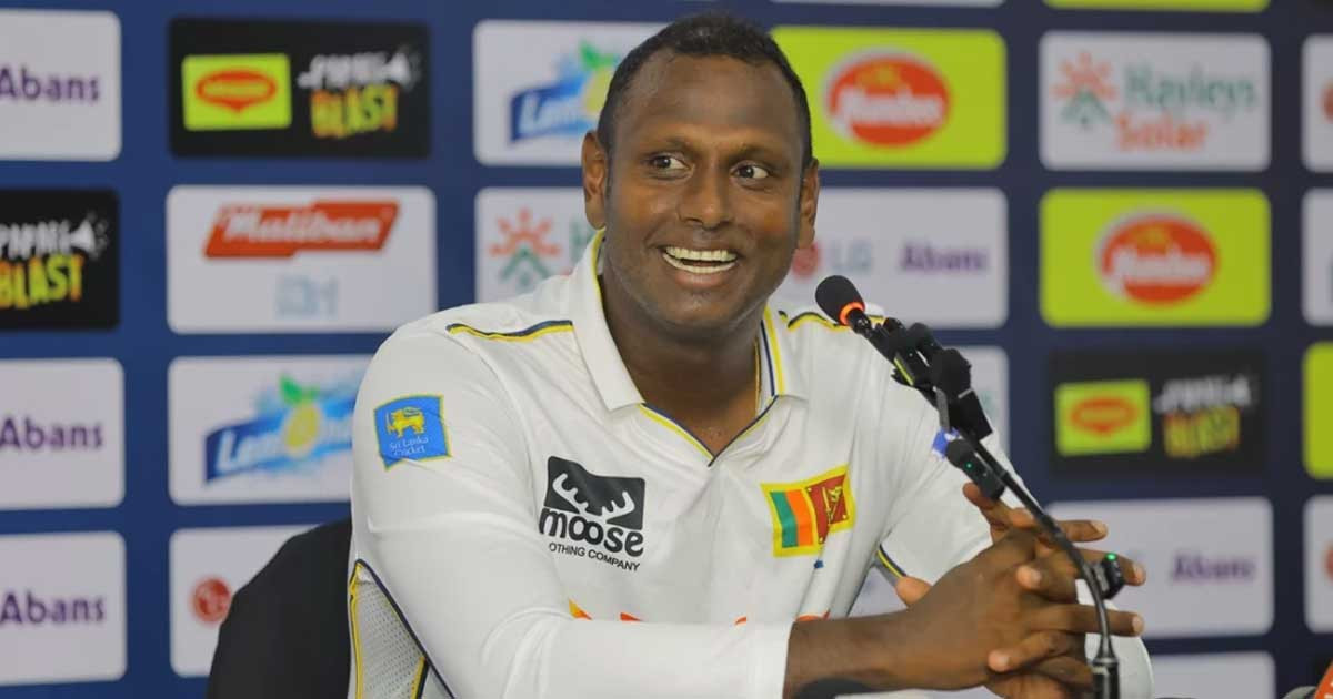 টাইমড আউট প্রসঙ্গ নিয়ে যা বললেন ম্যাথুস