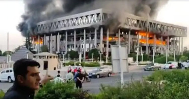 ইসরায়েলের হামলার পর ফের সরাসরি সম্প্রচারে ইরানের রাষ্ট্রীয় টেলিভিশন