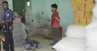 নারায়ণগঞ্জে বিপুল পরিমাণ ভেজাল শিশু খাদ্য জব্দ