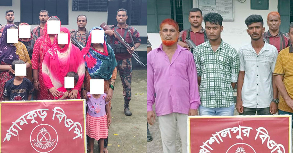 মহেশপুর সীমান্ত দিয়ে দুইদিনে আরও ১৬ জনকে পুশইন ভারতের