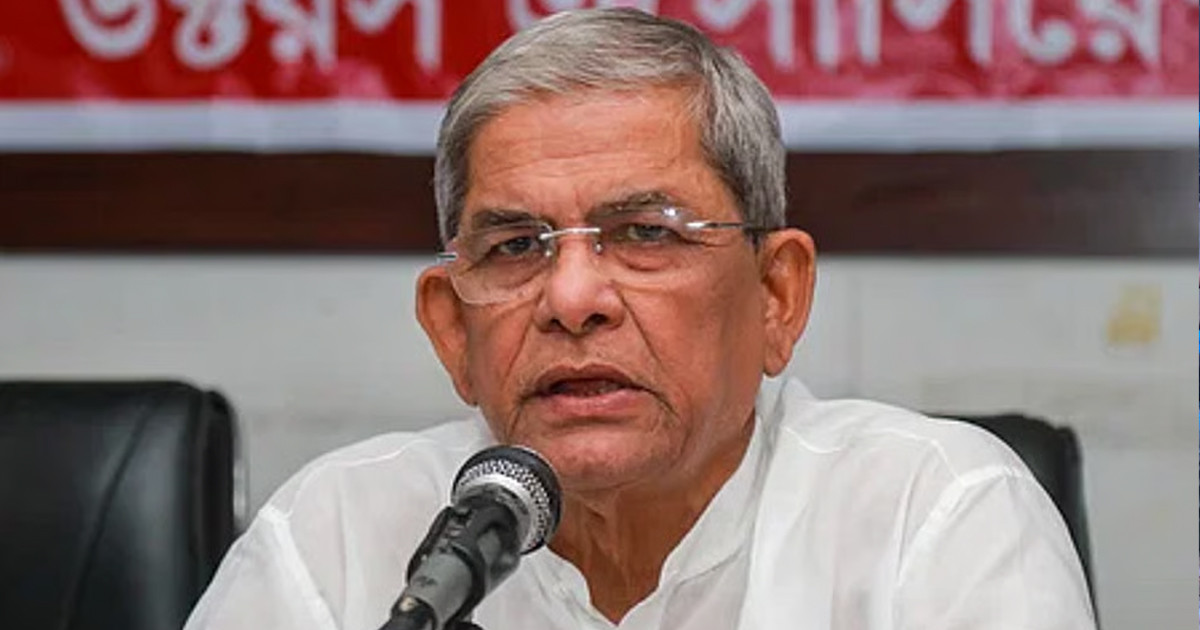 রোহিঙ্গা সংকট মোকাবেলায় বিএনপি অঙ্গীকারবদ্ধ: মির্জা ফখরুল