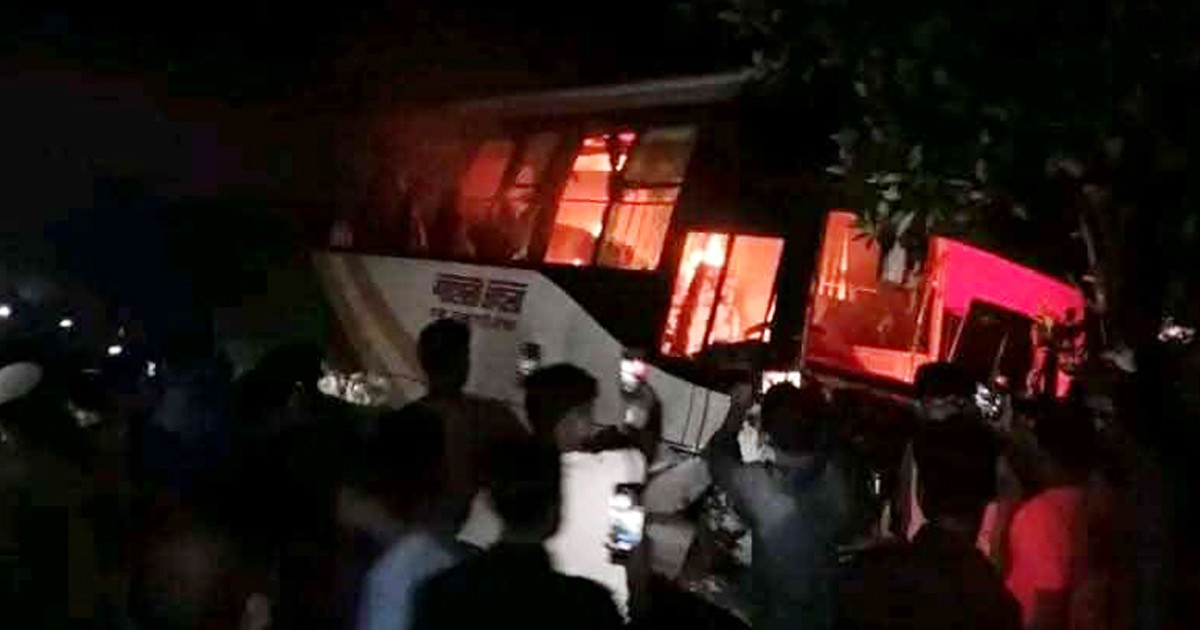 ময়মনসিংহে বাস-মাহিন্দ্রা সংঘর্ষে নিহত ৫