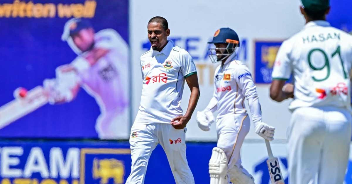 চা বিরতির আগে ২ উইকেট শিকার করল বাংলাদেশ