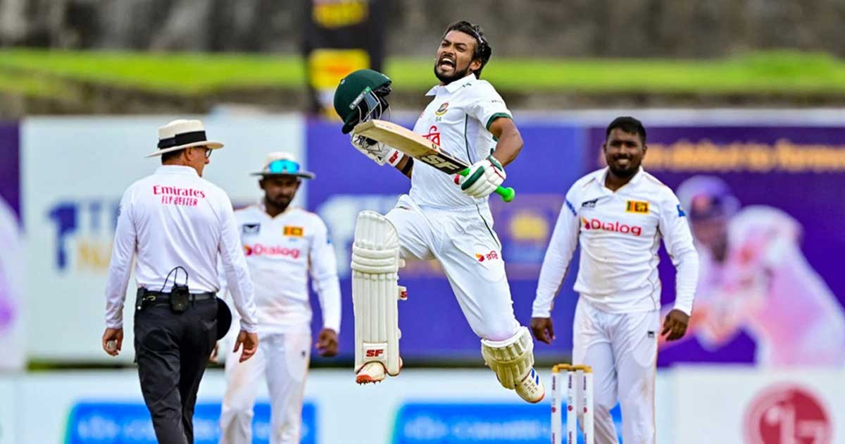 শান্তর জোড়া সেঞ্চুরি, বৃষ্টি বিঘ্নিত দিনে ফলাফল নির্ধারিত হয়নি