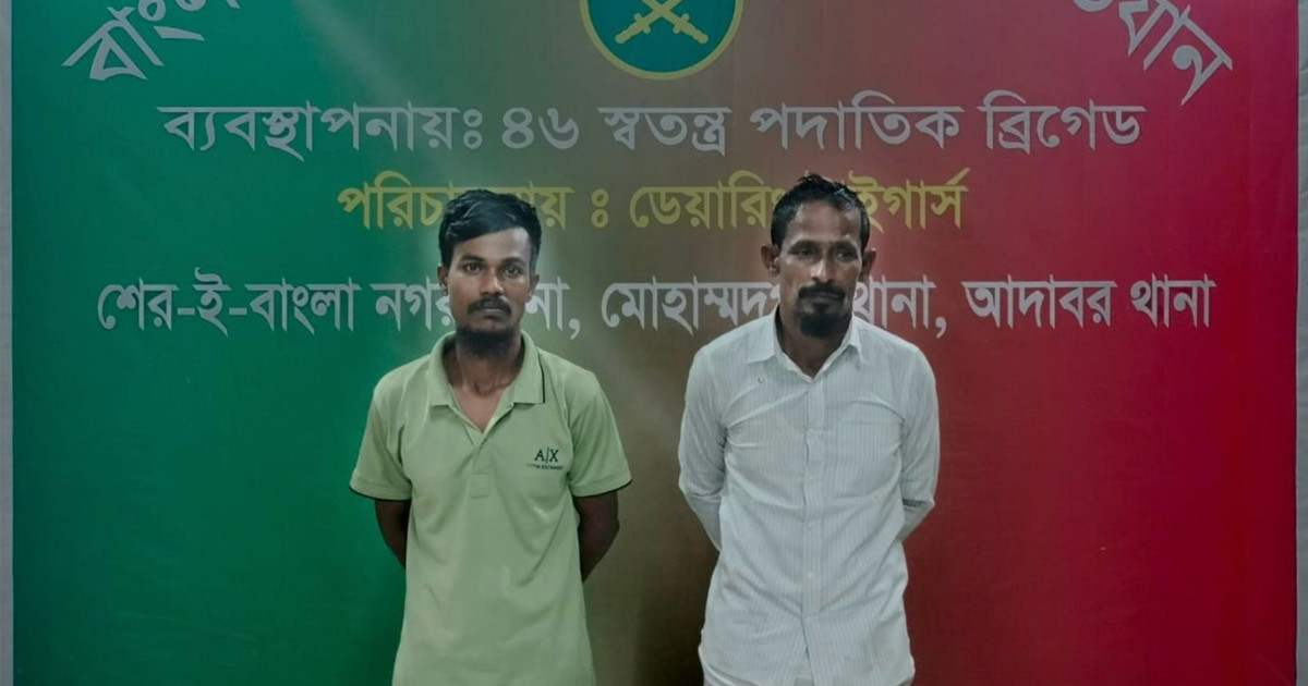 মোহাম্মদপুর থেকে কুখ্যাত জলদস্যু সাবু গ্রেপ্তার
