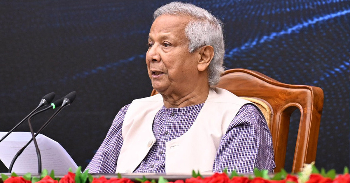 একই অপরাধ আমরা করে যাচ্ছি প্রতিদিন: প্রধান উপদেষ্টা