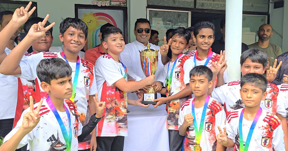 নরসিংদীতে ফুটবল টুর্নামেন্টের ফাইনাল অনুষ্ঠিত