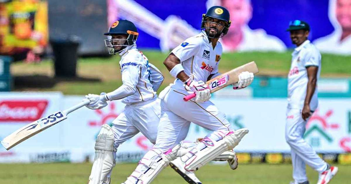 চান্দিমাল-নিশাঙ্কা ব্যাটিংয়ে দ্বিতীয় সেশনও শ্রীলঙ্কার