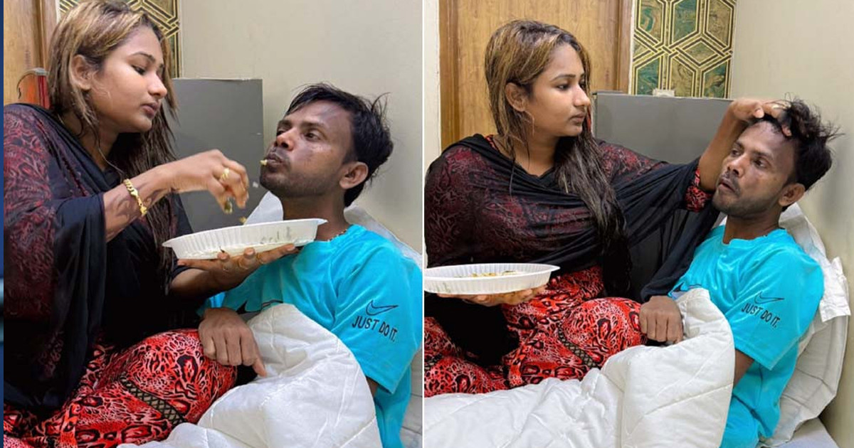 হিরো আলমের যত্ন নিচ্ছেন রিয়া মনি, জানালেন শারীরিক অবস্থা