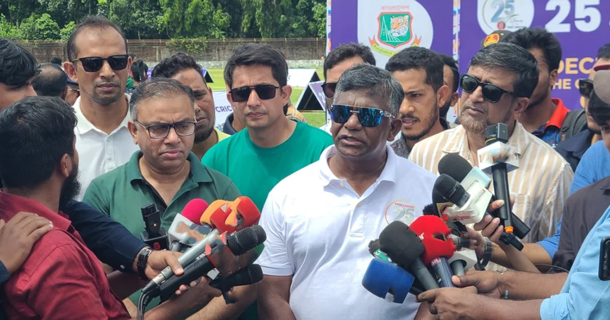 প্রত্যন্ত অঞ্চলে দেশের ক্রিকেটকে ছড়িয়ে দিতে ছুটে বেড়াচ্ছি: বিসিবি সভাপতি