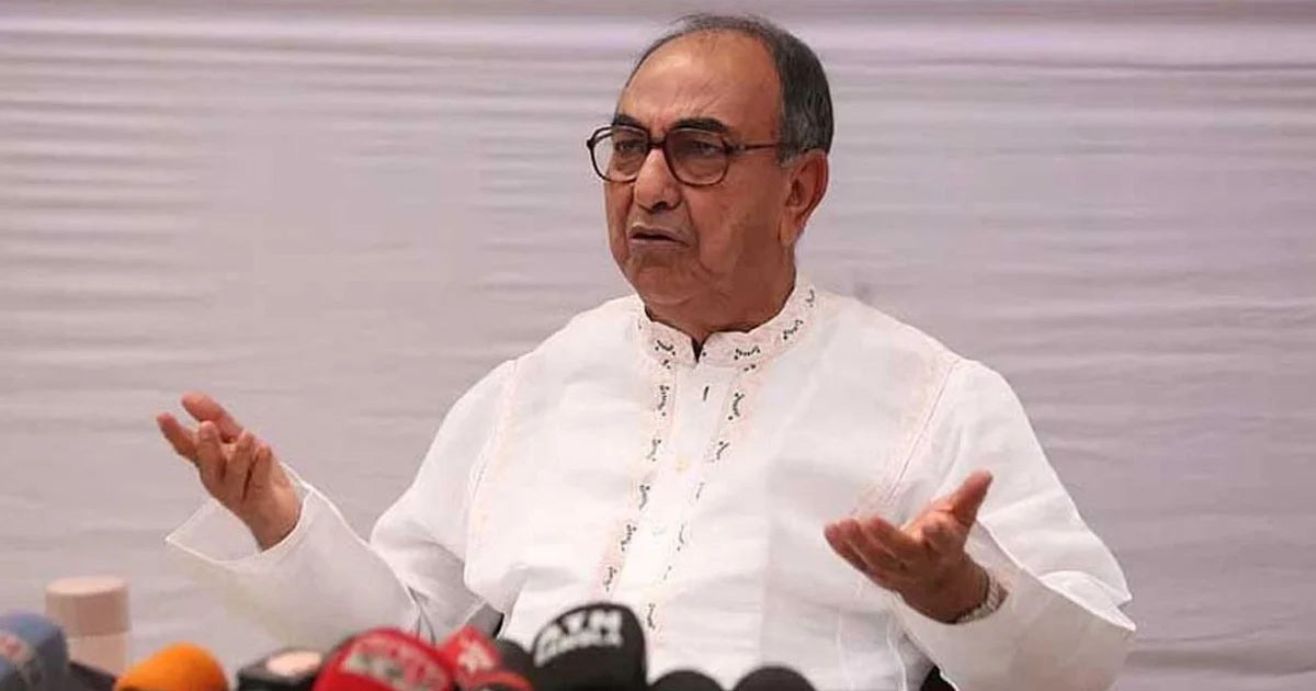 দুষ্ট গরুর চেয়ে শূন্য গোয়াল ভালো: মির্জা আব্বাস