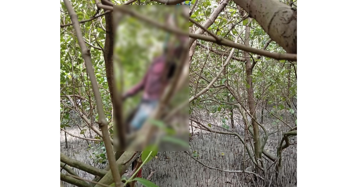 খোলপেটুয়া নদীর চর থেকে অজ্ঞাত ব্যক্তির মরদেহ উদ্ধার