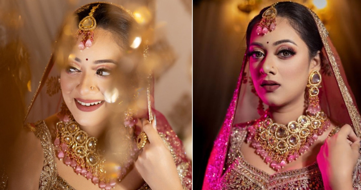 বউ বেশে দীঘি, তবে কী...