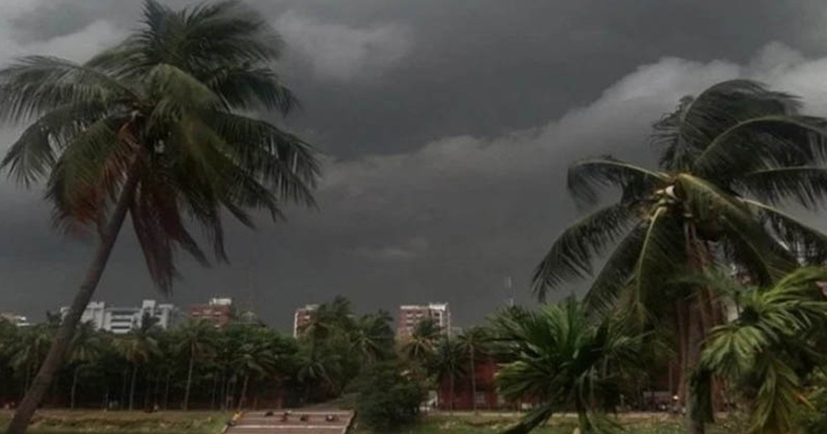 রাত ১টার মধ্যে যেসব জেলায় ঝড়ের আভাস